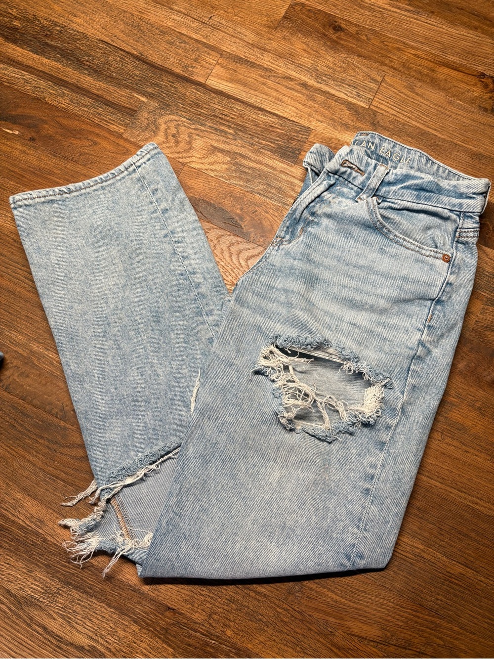 American Eagle Curvy Straight Jeans NWOT